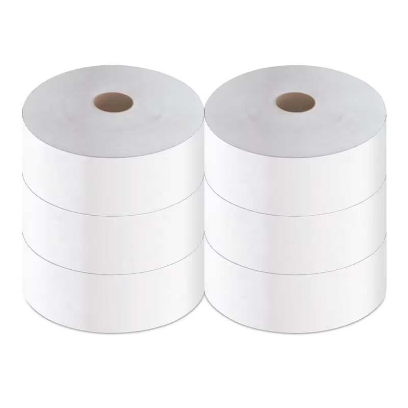 Cascades PRO Perform Toilet Paper & Tissue Roll Tandem 3.5IN X1400FT 2PLY White Jumbo (JRT) 6 Rolls/Case