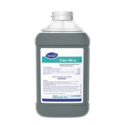 Crew® Floral Restroom Cleaner One-Step Disinfectant 2.5 L Multi Surface Neutral Liquid Concentrate For J-Fill® 2/Case