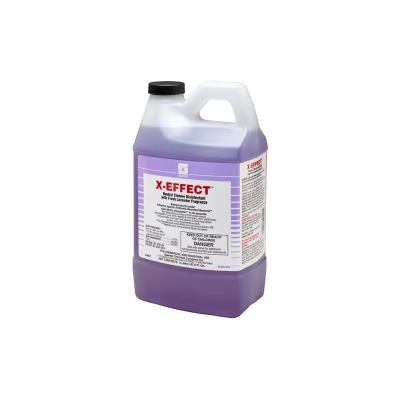 Clean on the Go® X-EFFECT® Fresh Lavender One-Step Disinfectant 2 L Multi Surface Mild Acid Concentrate 4/Case
