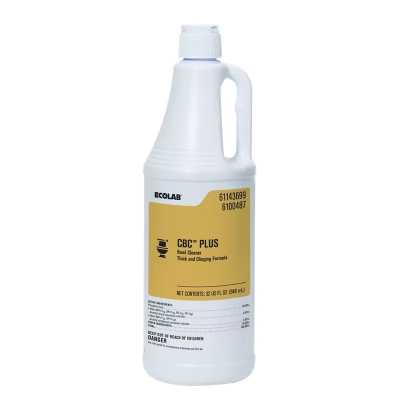 CBC Plus Mint Toilet Bowl Cleaner 32 FLOZ Acidic RTU 12/Case