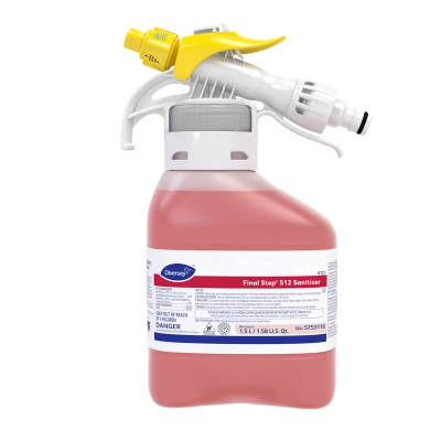 Final Step® Sanitizer 1.5 L Multi Surface Liquid RTD Quat Kosher 2/Case