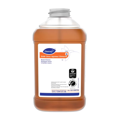 Stride Citrus HC Floor Cleaner 2.5 L Neutral 2/Case