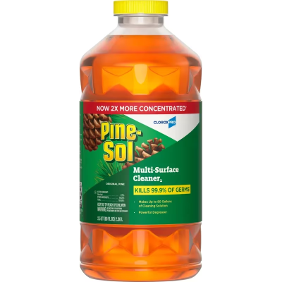 Pine-Sol® Pine All Purpose Cleaner Deodorizer 80 OZ Multi Surface Antibacterial 3/Case