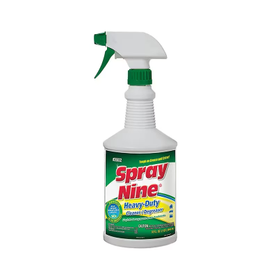 Spray Nine® Citrus Scent All Purpose Cleaner 32 FLOZ Multi Surface Heavy Duty Liquid Quaternary Ammonium 12/Case
