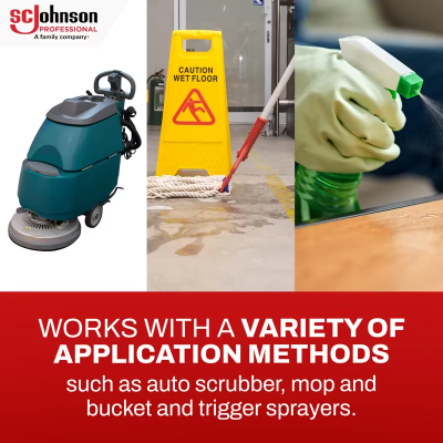 SC Johnson Professional® Fresh Scent Floor Cleaner 32 FLOZ Heavy Duty Daily Neutral Concentrate 6/Case