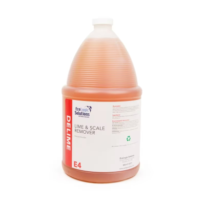 Citrus Scent Delimer & Descaler 1 GAL Multi Surface Neutral Liquid Acid Replacement 4/Case