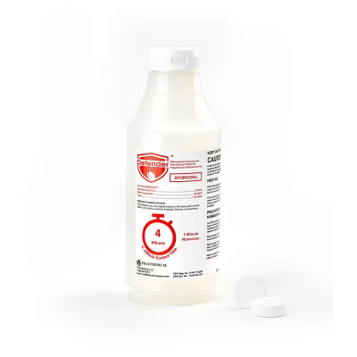 Defender® Mild Scent Disinfectant Cleaner Multi Surface Tablet Sporicidal 100 Count/Pack 5 Packs/Case 500 Count/Case