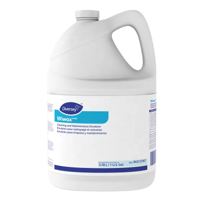 WiWax Maintanence Emulsion Floor Polish 1 GAL Liquid 4/Case