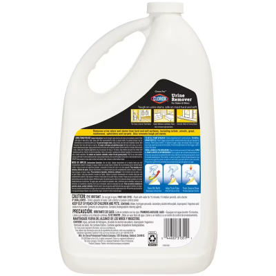 Clorox® Floral Urine Remover 1 GAL Multi Surface RTU Hydrogen Peroxide 4/Case