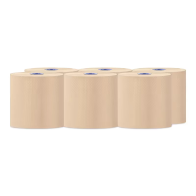 Cascades PRO Perform Roll Paper Towel Kraft Standard Roll 6 Rolls/Case
