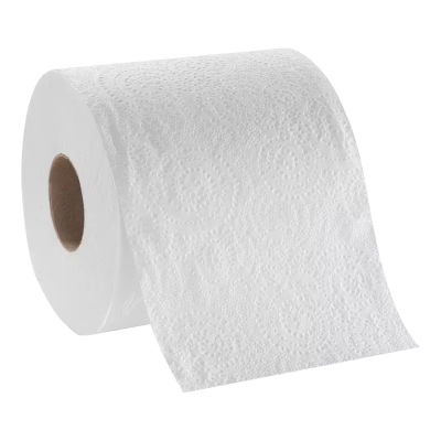 Angel Soft Professional® Toilet Paper & Tissue Roll 4X3.8 IN 2PLY White Embossed EPA Indicator 450 Sheets/Roll
