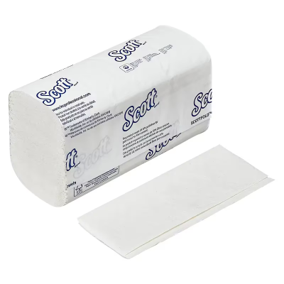Kleenex® ScottFold Folded Paper Towel 7.8X12.4 IN White 175 Sheets/Pack 25 Packs/Case 4375 Sheets/Case