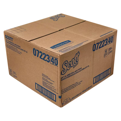 Scott® Essential Toilet Paper & Tissue Roll 3.55IN X2000FT 1PLY White Core Jumbo (JRT) 2000 Sheets/Roll 12 Rolls/Case