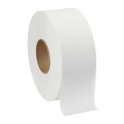 Pacific Blue Select Toilet Paper & Tissue Roll 3.3IN X1000FT 2PLY White Jumbo (JRT) 1000 Sheets/Roll 8 Rolls/Case