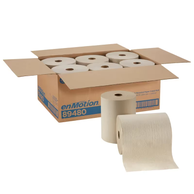 enMotion® Roll Paper Towel 10X10 IN 800 FT 1PLY Kraft Standard Roll EPA Indicator 7.85IN Roll 6 Rolls/Case