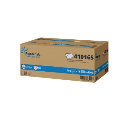Papernet Everyday Use Folded Paper Towel White Multifold 4000 Sheets/Case