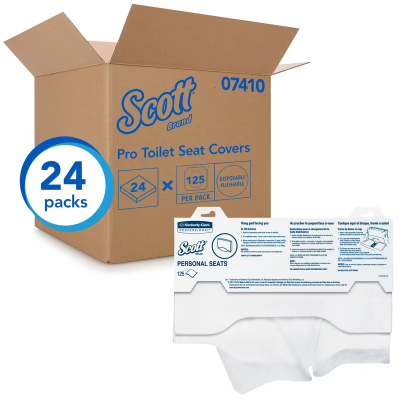 Scott® Professional Toilet Paper & Tissue Roll 4X3.7 IN 2PLY White Core Standard (SRB) 1100 Sheets/Roll 36 Rolls/Case