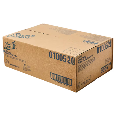 Scott® Roll Paper Towel 8X8 IN 1000 FT White Hardwound Core 1000 Sheets/Roll 6 Rolls/Case 6000 Sheets/Case