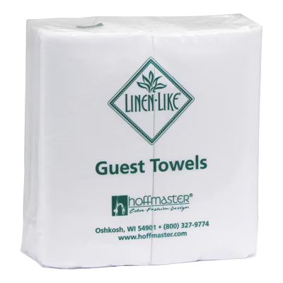 Linen-Like® Folded Guest Towel 12X17 IN Airlaid Paper White 500 Sheets/Case