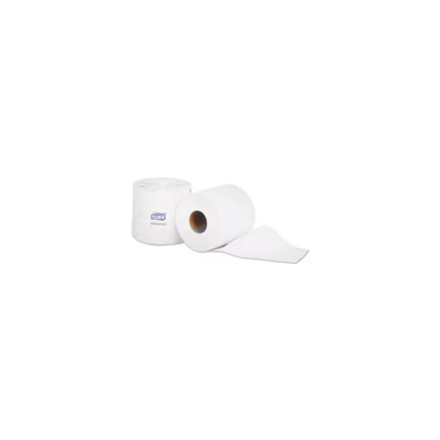 Toilet Paper & Tissue Roll 1PLY White Standard Universal 96 Rolls/Case