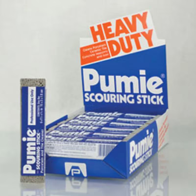 Pumie® Scouring Stick 5.75X1.25X0.75 IN Pumice Gray Rectangle 1/Each