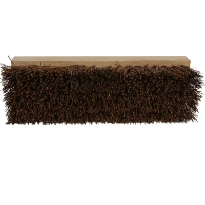 Deck Brush 10 IN Wood Palmyra Brown Tan Without Handle 1/Each