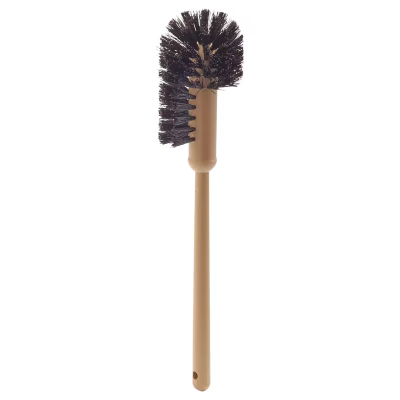 Toilet Bowl Brush 17X4.10X4.10 IN PP Brown 1/Each
