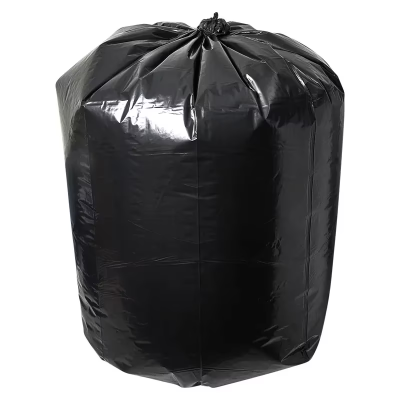 Victoria Bay Can Liner 38X58 IN 60 GAL Black LLDPE 2MIL Roll 100/Case