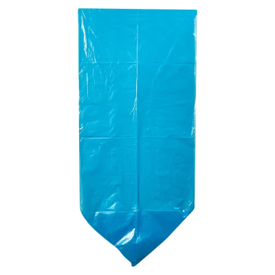 Can Liner 23X17X46 IN 45 GAL Blue Plastic 1MIL 100/Case