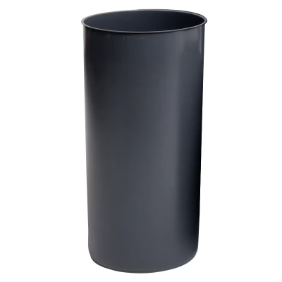 Rigid Liner 12X12X27.25 IN 12.12 GAL 48.48 QT Gray Round Vinyl 1/Each