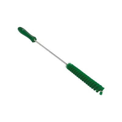 Vikan® Tube Brush 19.7X1X1 IN Medium (MED) PP Polyester Stainless Steel Green 1/Each