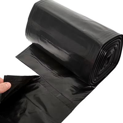 Can Liner 40X46 IN Black LLDPE 1MIL 25 Count/Pack 4 Packs/Case 100 Count/Case