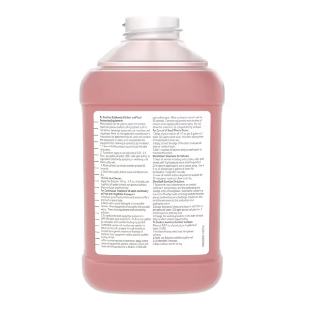 J-512 Sanitizer 2.5 L Multi Surface Liquid Concentrate Quat Kosher For J-Fill® 2/Case