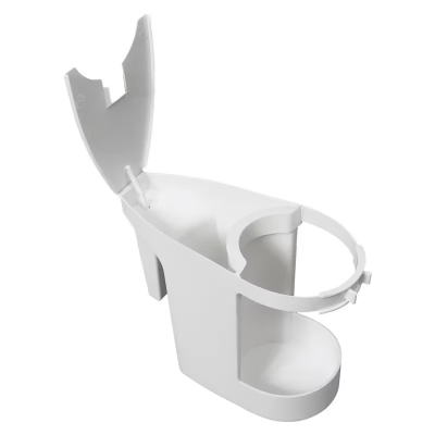Toilet Bowl Mop Caddy White 1/Each