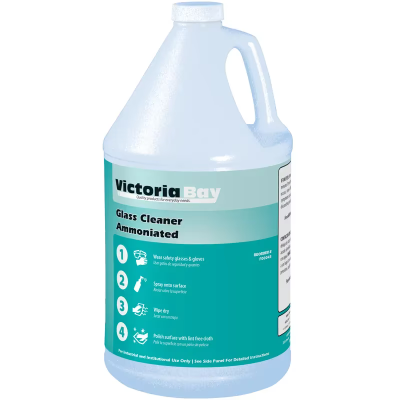 Victoria Bay Glass Cleaner Ammoniated 1 GAL 4/Case