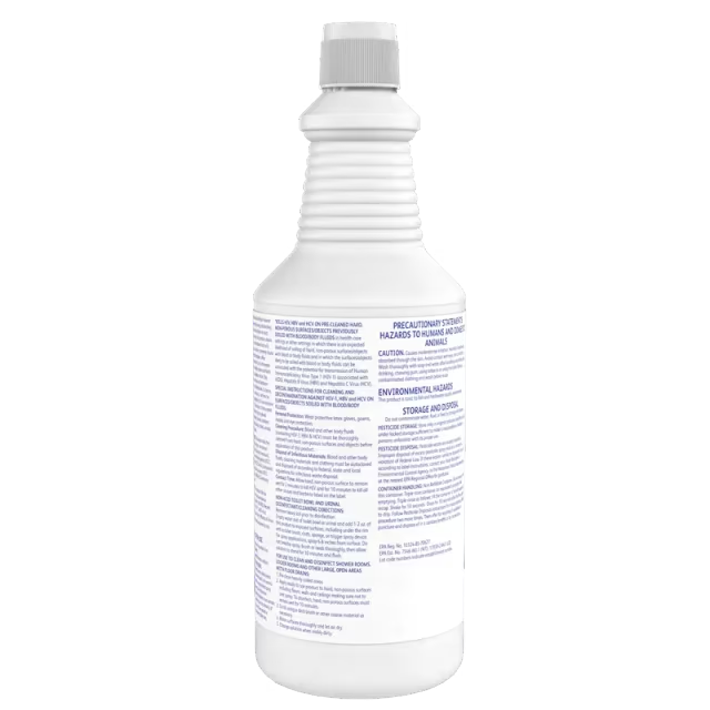 Crew® Fresh Scent Restroom Cleaner One-Step Disinfectant 32 FLOZ Multi Surface Neutral Liquid RTU 12/Case