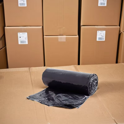 Can Liner 40X48 IN Black 12MIC 250/Case