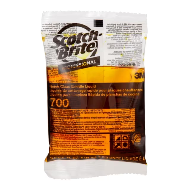 Scotch-Brite™ Quick Clean 700-40 Griddle Cleaner 3.2 FLOZ Liquid 40/Case