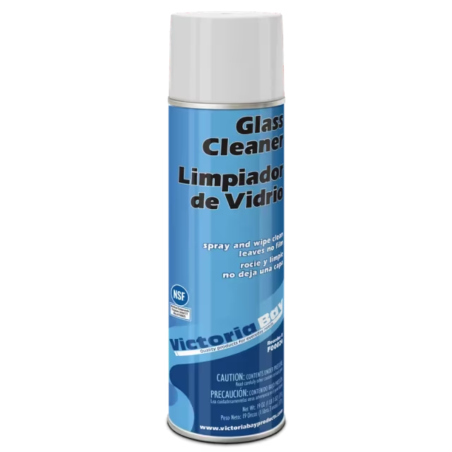 Victoria Bay Glass Cleaner Aerosol 19 FLOZ 12/Case