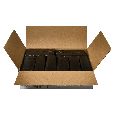 Victoria Bay Can Liner 30X37 IN Black Plastic 16MIC 500/Case