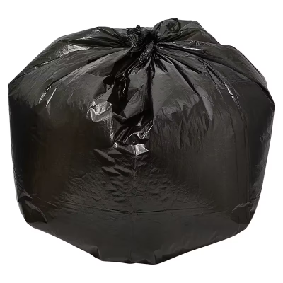 Victoria Bay Can Liner 30X37 IN Black Plastic 16MIC 500/Case