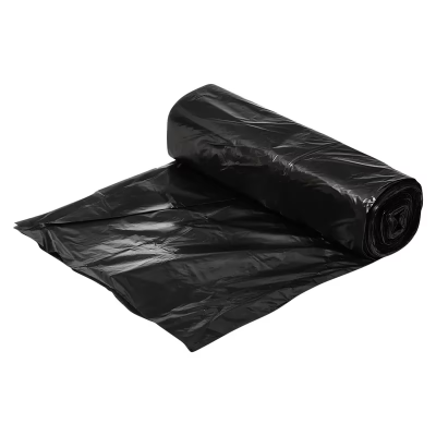 Victoria Bay Can Liner 43X48 IN Black Plastic 16MIC 200/Case
