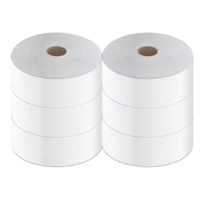 Cascades PRO Perform Toilet Paper & Tissue Roll Tandem 3.5IN X1400FT 2PLY White Jumbo (JRT) 6 Rolls/Case