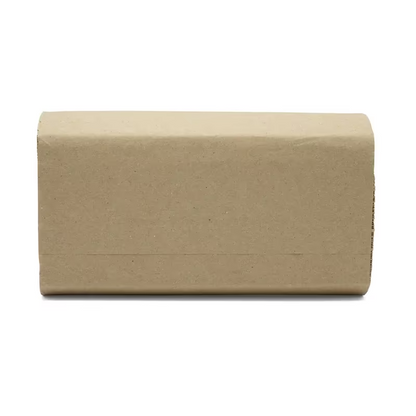 Victoria Bay Folded Paper Towel 9.5X9 IN 1PLY Recycled Paper Kraft Multifold Embossed 250 Sheets/Pack 16 Packs/Case 70 Cases/Pallet