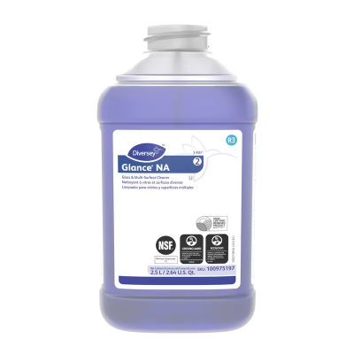 Glance® NA Odorless Window & Glass Cleaner 2.5 L Multi Surface Liquid Concentrate Non-Ammoniated Kosher For J-Fill® 2/Case