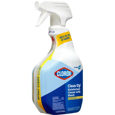 Clorox® Clean-Up® Disinfectant Cleaner 1 QT Multi Surface RTU Bleach Antibacterial 9/Case