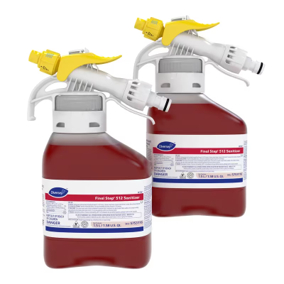 Final Step® Sanitizer 1.5 L Multi Surface Liquid RTD Quat Kosher 2/Case