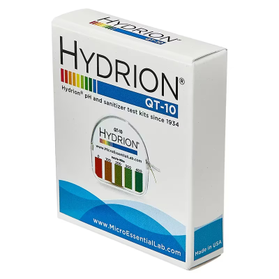 Hydrion® Quaternary pH Test Strips 1/Each