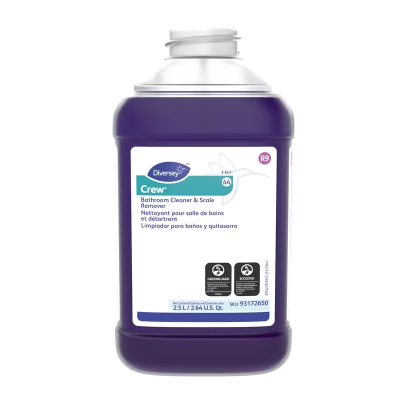 Crew® Restroom Cleaner Delimer & Descaler 2.5 L Multi Surface Mild Acid Liquid Concentrate For J-Fill® 2/Case