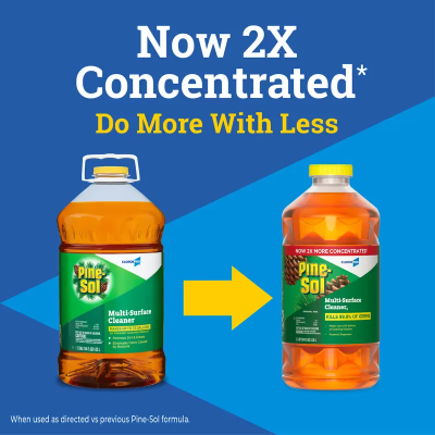 Pine-Sol® Pine All Purpose Cleaner Deodorizer 80 OZ Multi Surface Antibacterial 3/Case